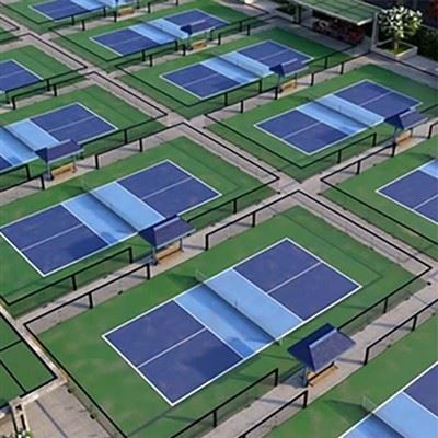 Pickleball Court Enclosure Glass
